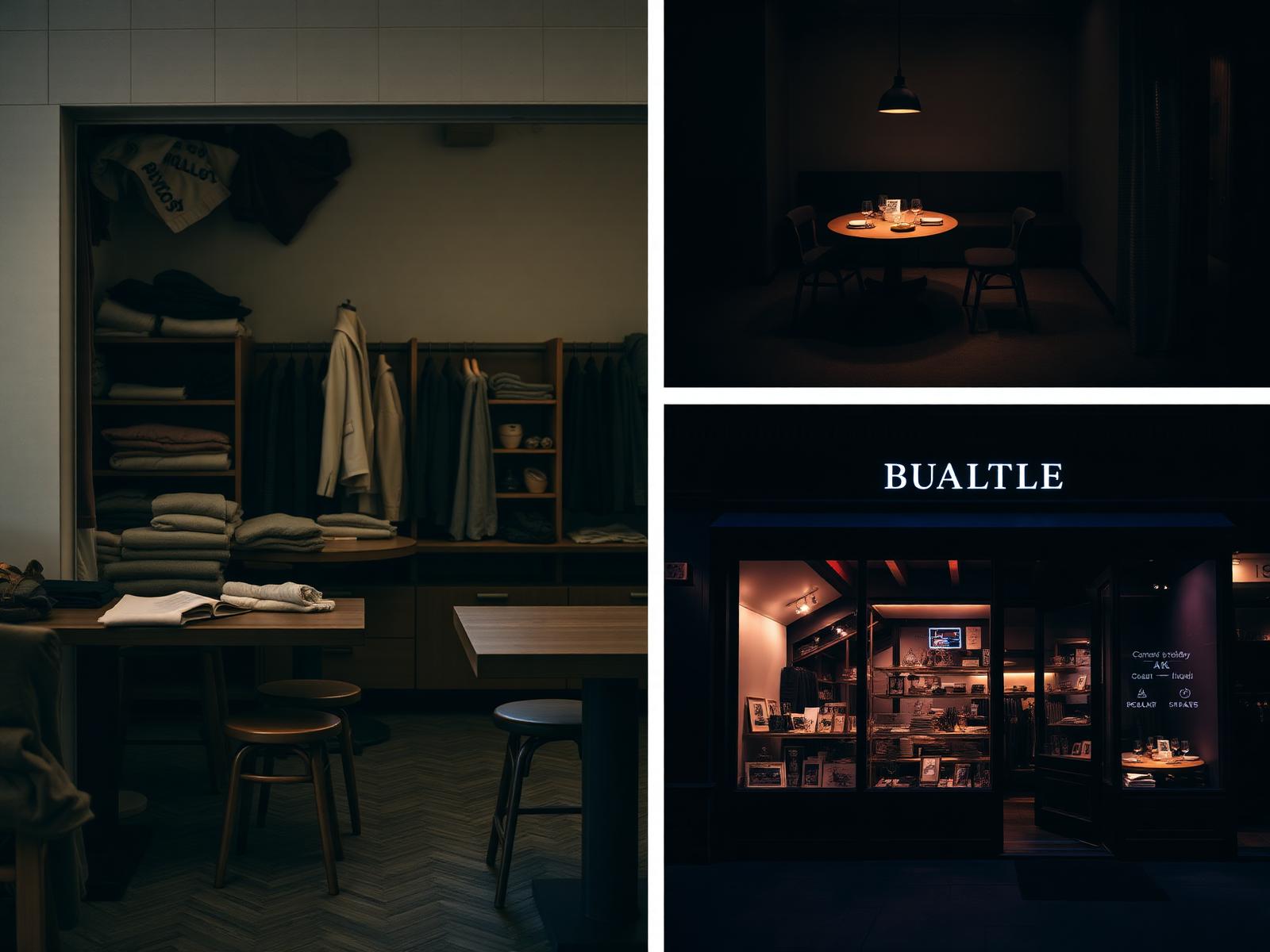 Lokala svenska företag – restaurang, skrädderi och butik